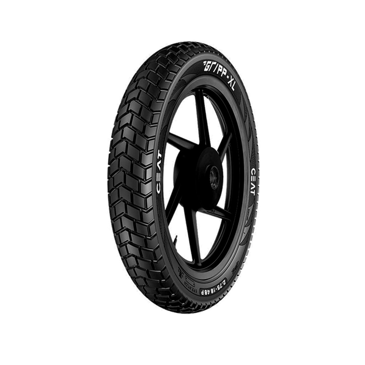 Pneu p/ moto aro 17 * 120/90-17 - tras. nx400 falcon/xte600 (gripp xl) - s/câm.